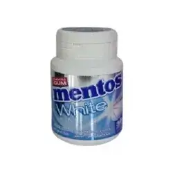 Mentos White Sweet Mint Flavored Gum 54g