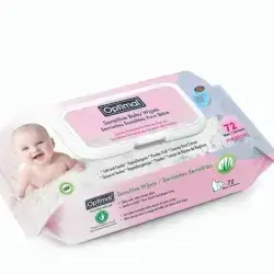 Optimal Powder Puff Wipes And Cover 72 Pcs //مناديل بودرة مثالية 72 قطعة