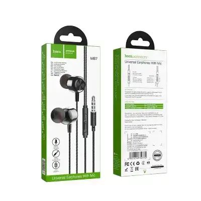 Hoco M87 String wired earphones with with microphone