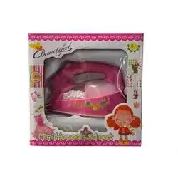 Mini Household Electric Iron Toy with Light – Kids Pretend Play