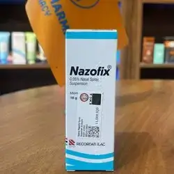nazofix 0.05% nasal spray suspetion momrtasone  18g/140 doses 