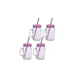Drınkıng Glass Set 4Pcs 3Ass