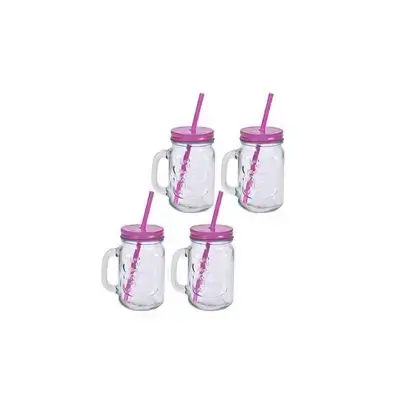 Drınkıng Glass Set 4Pcs 3Ass
