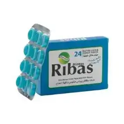 Ribase mintos candy pieces with mint flavor 24 lozeng