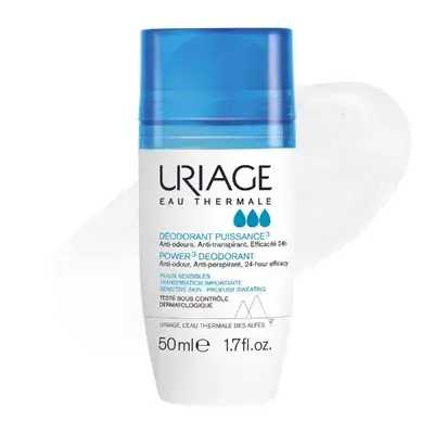 يورياج باور 3 مزيل العرق 50 مل//Uriage Power 3 Deodorant for Sensitive Skin Roll-On, 50ml
