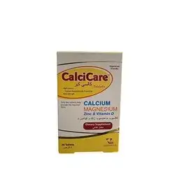 CalciCare (Calcium, Magnesium, Zinc & Vitamin D) 30 Tablets_VITANE