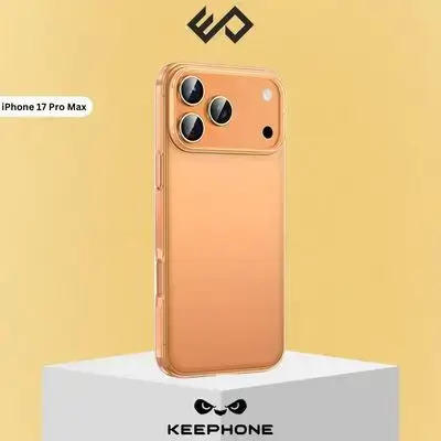 KeePhone X-Crystal Clear Never Yellow Case for iPhone 17 Pro Max