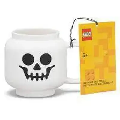 40460807 LEGO Small Ceramic Mug (Skeleton Face)