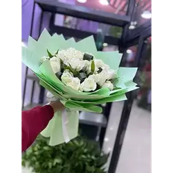 Bouquet Of White Flowers, 30 Flowers