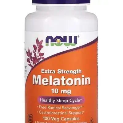 NOW Melatonin 10 mg (Extra Strength)