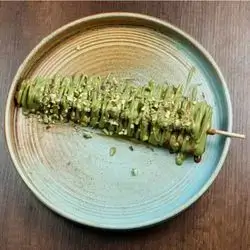 Pistachio Waffle Steak