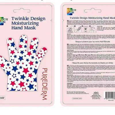 PUREDERM Twinkle Design Moisturizing Hand mask