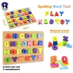 Number Puzzel Wooden 