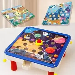 Sling Puck Table Top Game, Interactive Table Game, Fine Motor Skills Toys, Preschool Learning Activities and Toys for Kids Boys and Girls 3 Years Old and Up