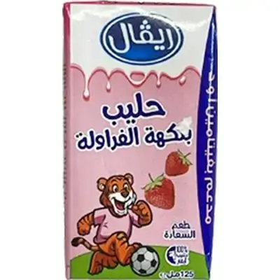 Rival Milk Strawberry 125ml