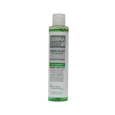 Derma Safe Derma-Scalp Anti-Dandruff Shampoo for oily dandruff