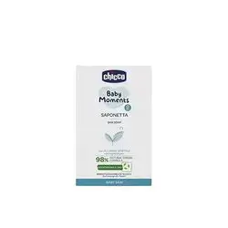 Chicco Baby Moments Soap Bar 98 Natural Organic 100 Gm