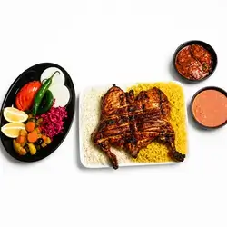 Charcoal Chicken With Rice