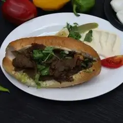لەفەی گۆشت لەگەڵ سەموون
