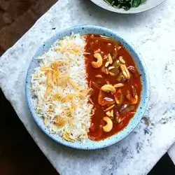 Rice With Mexican Lamb Meat