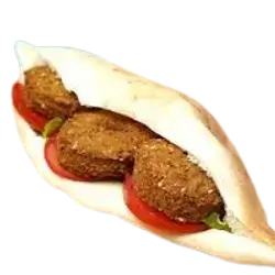Iraqi Falafel Sandwich