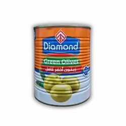 Diamond whole green olives 800 g