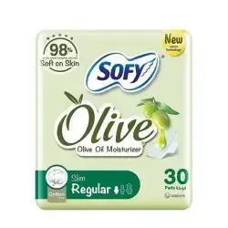 Sofy feminine pads with moisturizing olive oil Regular 30 pads