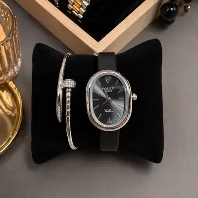 Rolex-Inspired Elegant Set