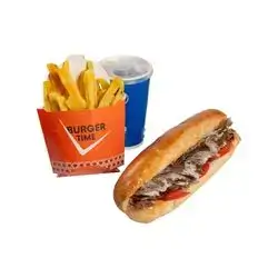 Meat Shawerma With French Bread Meal