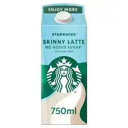 Starbucks Chilled Coffe Latte No added sugar 750ml