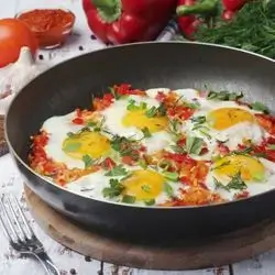 Eggs And Tomato