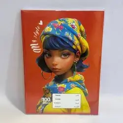 NOTE BOOK 100 PAGES ENGLISH LINE