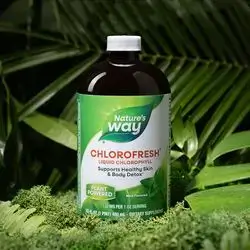 CHLOROFRESH liquid chlorophyll supports healthy skin&body detox (Natures way)
