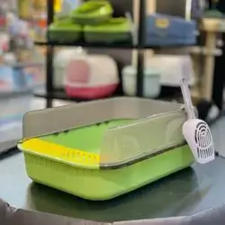 Cat Open Litter Box