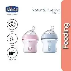 Chicco natural feeling pink & blue 150ml
