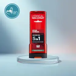 LOREAL Men Shower Gel XXL Stress Resist 5IN1 - 400ml