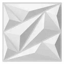 3D Wall Panels White D137