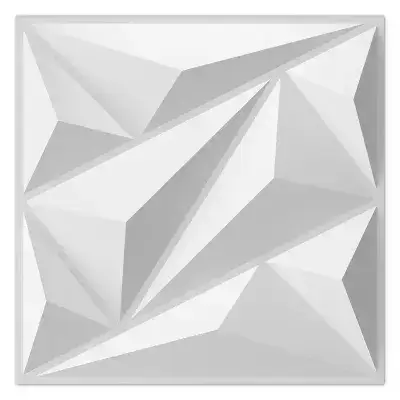 3D Wall Panels White D137