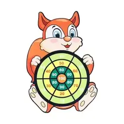 Kids' Sticky Ball Bow & Target Dartboard Set
