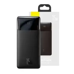 Baseus Bipow 10000mAh Digital Display Power bank 15W - Black
