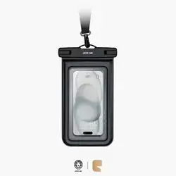 Green Lion Waterproof Phone Pouch (7.2") Triple Lock Seal & Touch Responsive Chassis - Transparent Clear
