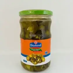 Sliced Jalapeno Diamond 580g