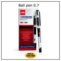 Cello, BALL PEN ,0.7 mm,12 pcs, BLACK