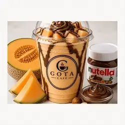 Pumpkin Milkshake with Nutella