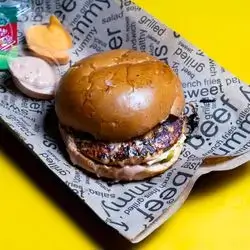 Meat Burger With Cheese