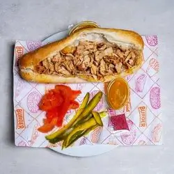 Chicken Shawarma With Bun 