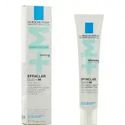EFFACLAR DUO+M Anti-Imperfections Triple Corrective Care for Oily and Acne-Prone Skin, powered by microbiome science.