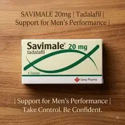 Savimale 20mg (tadalafil) 4 Tablets