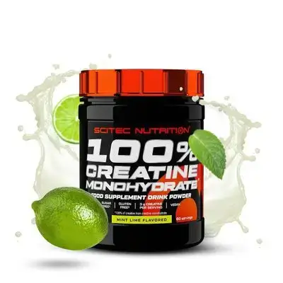 100% Creatine Monohydrate (300 gr.) mint-lime