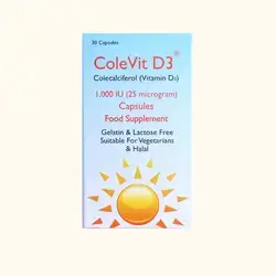 COLEVIT D3 1000 IU CAP